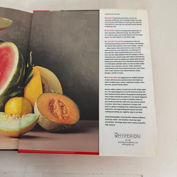 The Oprah Magazine Cookbook Hardcover 175 Recipes Introduction By Oprah Winfrey - Picture 5 of 16